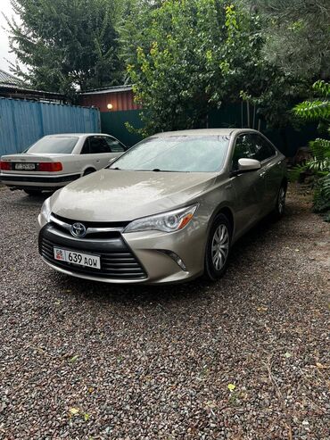 Toyota: Toyota Camry: 2016 г., 2.5 л, Вариатор, Гибрид, Седан