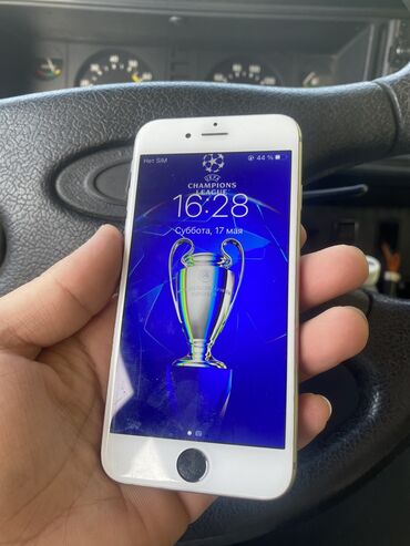 наушники айфон 6: IPhone 6s, Б/у, 32 ГБ, Natural Titanium, 100 %