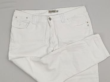 biale sandaly na platformie: Jeansy damskie, rozmiar 2XL — 1