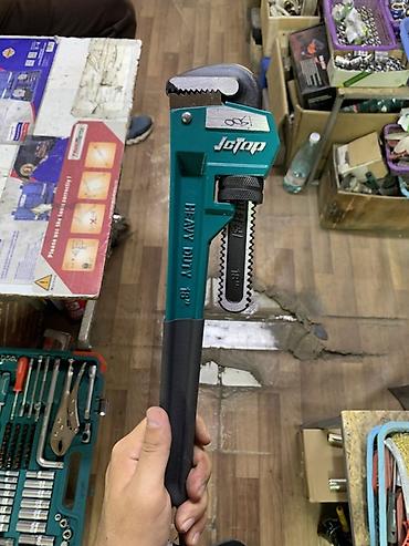 Газовый/трубный разводной ключ JcTop Heavy Duty 18" -