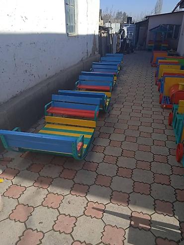 Другие игровые комплексы: Качалка-лодочка для 2–6 детей Надёжная и весёлая качалка для детской — 10