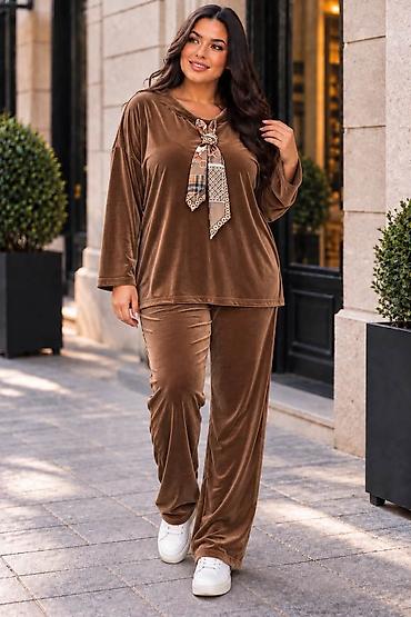 tedy shop proizvodi: 09. ✨ PLIŠANI KOMPLETI ZA PUNIJE DAME ✨ 🔥 2XL • 3XL • 4XL • 5XL 💥 SAMO — 3