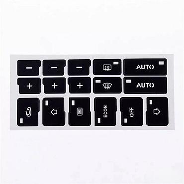 Car Stickers: AUDI A4 A6 SET ZA REPARACIJU DUGMICA KLIME NALEPNICE | Filip - — 2