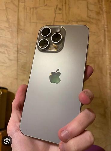 IPhone 15 Pro Max, цвет Natural Titanium (титановый) Ключевые