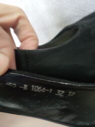 Tuflilər: Tuflilər, Ölçü: 37, rəng - Qara, İşlənmiş — 10