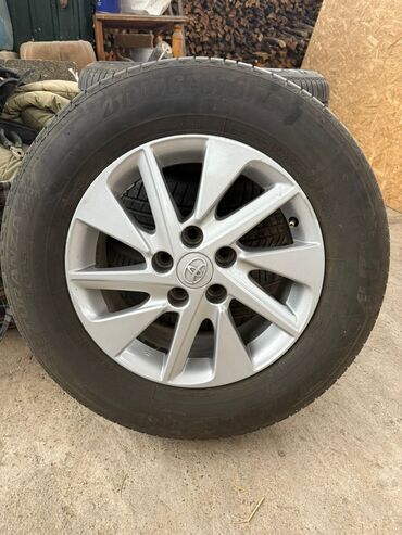 обмен на авто с доплатой: Дөңгөлөктөр монтажда 215 / 65 / R 16, Жай, Комплект, Жеңил унаалар, Куйма, тешиктери - 5