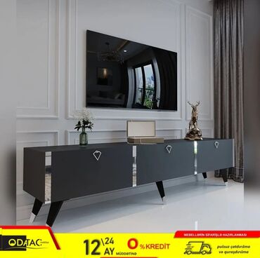 TV altlığı: Yeni, Düz TV altlığı, Polkasız, Laminat, Türkiyə — 8