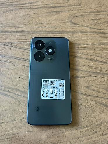 11 telefon: Tecno Spark 20C, 256 GB, rəng - Boz, İki sim kartlı — 2