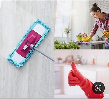 Уборка помещений: 6ci 7ci gunler ev temizliyi edirem saatliq isteyen whatsapa yazsin — 1