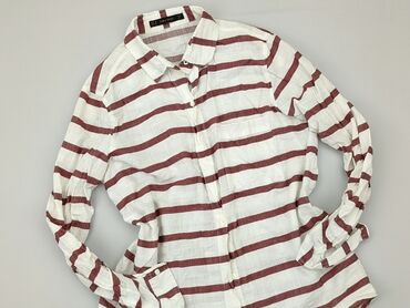 zafarbowana białe bluzki: Koszula Damska, Zara, M, stan - Dobry