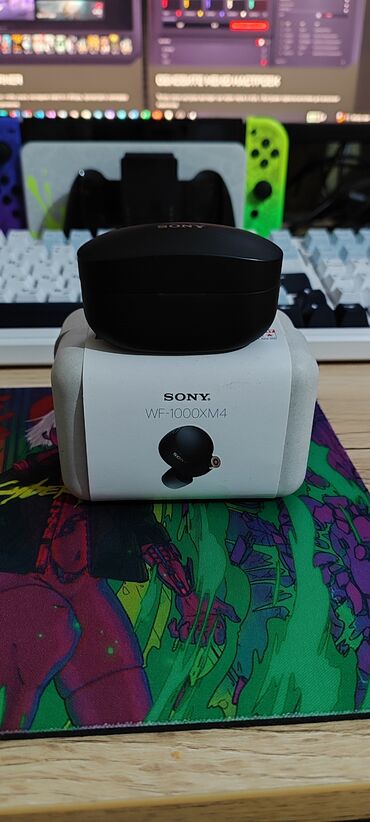 sony wh 1000xm4: Вакуумные, Sony, Б/у, Беспроводные (Bluetooth), Для переговоров