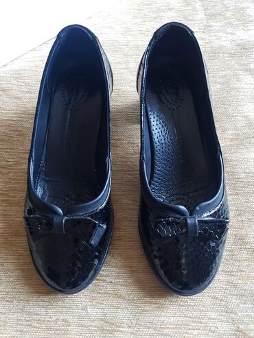 Туфли: Туфли черные, Турция, натуральная кожа, размер 37