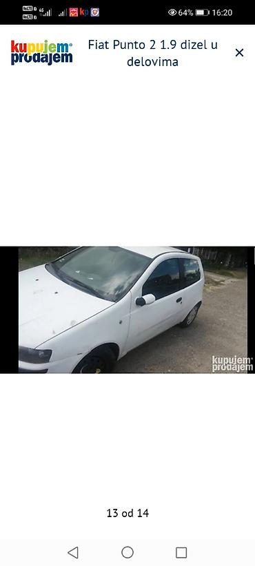 Ostalo: Fiat Punto II 1.9 JTD/dizel – u delovima Raspoloživi originalni — 13