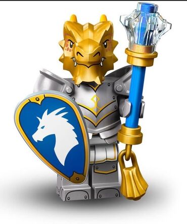 лего звездные войны: Лего Драконоборец Паладин из серии Lego Minifigures Dungeon and