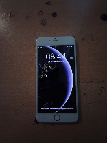 Информатика: IPhone 6, 64 ГБ, Серебристый, Отпечаток пальца