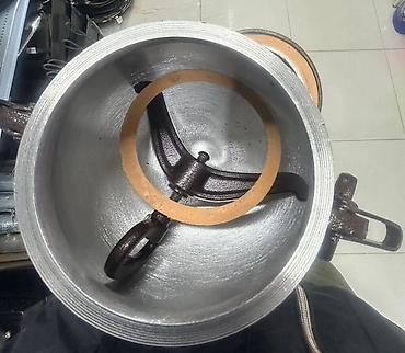 siren: Döküm təzyiq qazanı (mangal/kənd tipli) - Material: qalın divarlı — 4