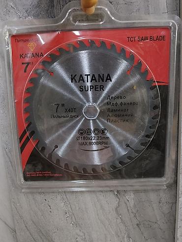 180: Пильный диск KATANA SUPER 7" - Тип: TCT saw blade (твердосплавные — 1