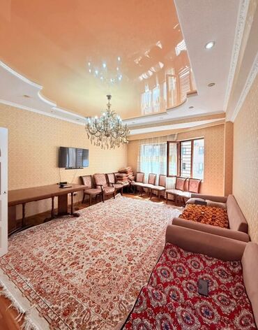 сдаётся квартира район кудайберген: 3 бөлмө, 110 кв. м, Элитка, 5 кабат, Евроремонт