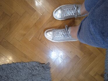 srebrna haljina i cipele: Catwalk, 40, color - Silver