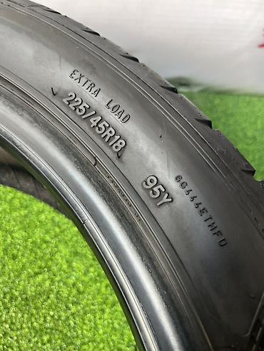 курсовой сапок: Шины 225 / 45 / R 18, Лето, Б/у, Пара, Легковые, GoodYear — 6