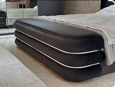 Спальные гарнитуры: Спальный гарнитур, Двуспальная кровать, МДФ, цвет - Серый — 7