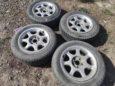 r15 титан: Колеса в сборе 215 / R 15, Зима, Комплект, отверстий - 5