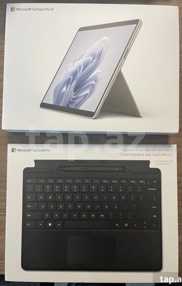 Digər planşetlər: Microsoft Surface Pro 9 planşet-noutbuk hibridi + Type Cover — 13