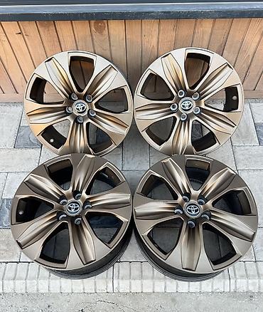диски на тойота хайлендер: Литые Диски R 18 Toyota, Комплект, отверстий - 5, Б/у — 8