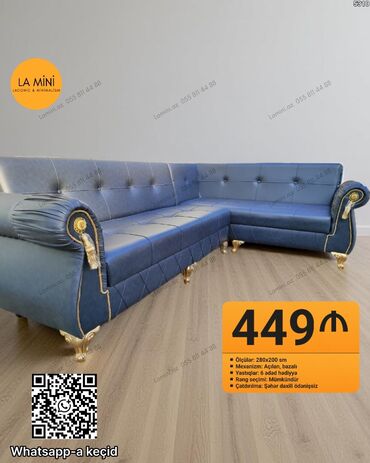 hipp çayı: Угловой диван, Раскладной, С подъемным механизмом, Бесплатная доставка в черте города