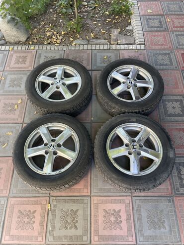 обычные диски: Куйма Дисктер R 16 Honda, Комплект, тешиктери - 5, Колдонулган