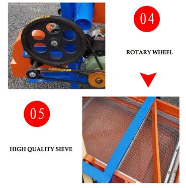 Digər istehsal avadanlığı: Günəbaxan, buğda, düyü, püstə, badam, araxis, paxlalı bitkilərin — 12