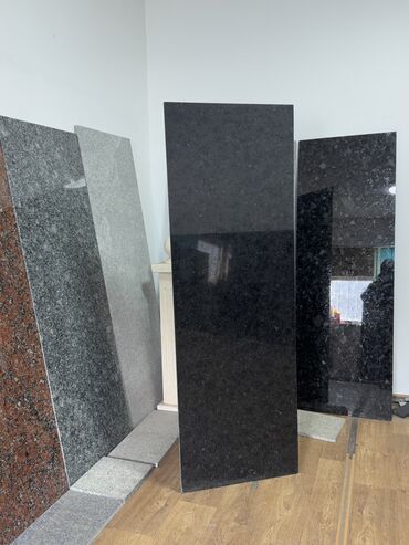 Фасадные гранитные плитки: Черные, темные граниты Гранит, натуральный камень. Не искусственный а — 10