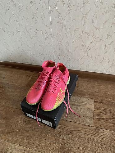 nike force: Футбольные бутсы Nike 37-38 размер (сороконожки/TF) ярко‑розового — 1