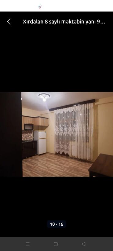 Uzunmüddətli kirayə mənzillər: Xirdalanda 5 nömreli mektebe yaxin 9/6 mertebesinde 2 otaqli ev 430 — 9