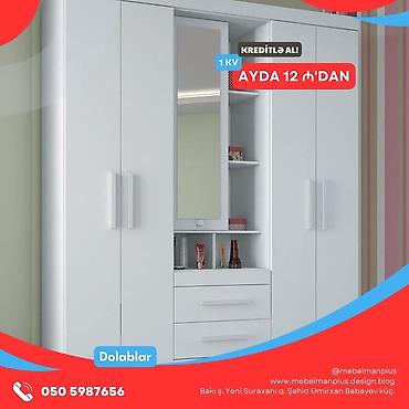 Sifarişlə dolablar: Modern dolablar KREDİTLƏ Dolabları indi kreditlə əldə, edə — 11