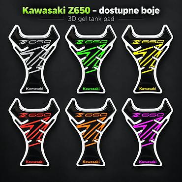 Tuning & Styling: Kawasaki Z650 3D Gel Tank Pad – Zaštita Rezervoara- 2866 Kawasaki — 3