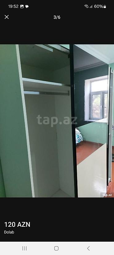 kapron borular: Dolab – sürgülü qapılı - Model: iki sürgülü qapı, bir qapıda böyük — 3