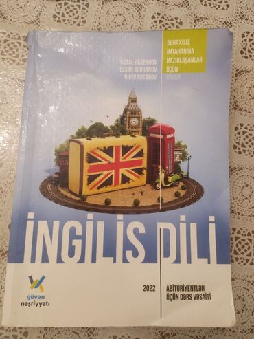 gulnare umudova ingilis dili test kitabi: Kitab ideal vəziyətdədir, içi biraz yazılıb