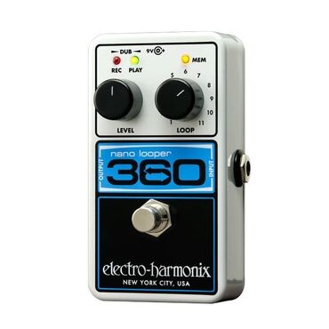 музыкальные инструменты: Гитарная педаль Electro-Harmonix Nano Looper 360 - без блока питания -