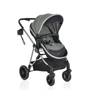sonic komplet: KOMBINOVANA KOLICA ZA BEBE Kali Green – CAN6168-70 Lagana 2u1 kolica — 4