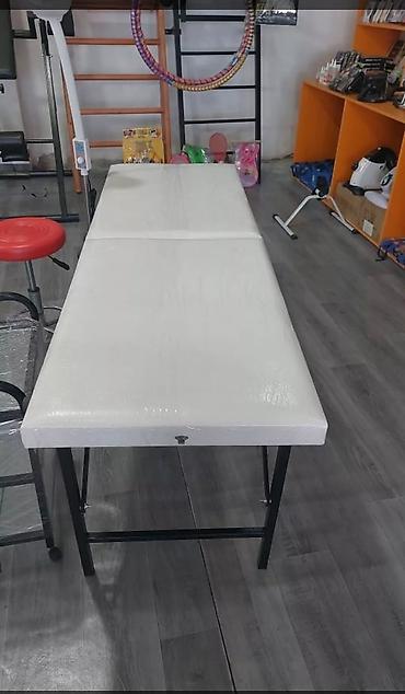 kusetka satisi: Yeni, Kosmetoloji kuşetka, Qatlanan çemodan, rəng - Ağ — 2