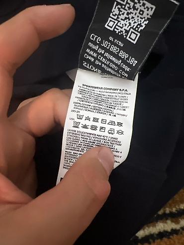 стон айленд: Свитшот Stone Island, чёрный - Модель: классический свитшот без — 7