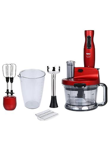 el blenderi: №: 1621 Məhsulun adı: Blender Fakir Mr Chef Quadro Rouge Blender Set — 1