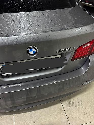 bmw 528 2012: BMW 5 Series 528i sedan

Arxa sade luxury bufer originaldir — 2