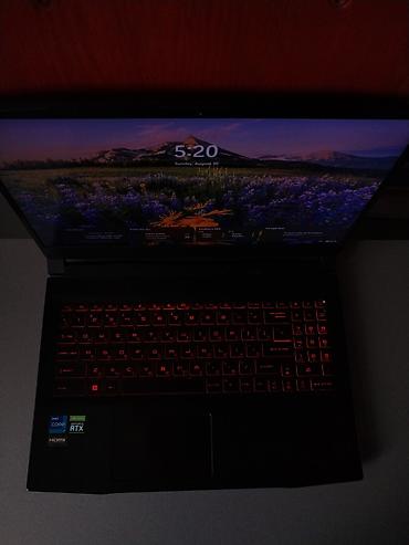 MSI: Katana GF66 Gaming Noutbuk — 1050 AZN Gaming və gündəlik istifadə üçün — 2