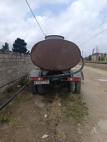çirkab su maşını satışı: Su maşıni işlək vəziyyətdə - Şassi: ZIL tipli yük avtomobili — 4