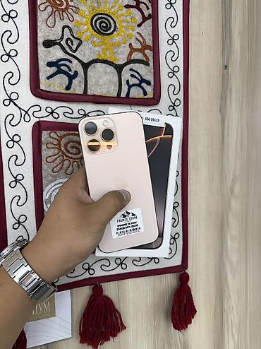 iphone х: IPhone 16 Pro Max, Б/у, 256 ГБ, Desert Titanium, Защитное стекло, Коробка, В рассрочку, 89 % — 1