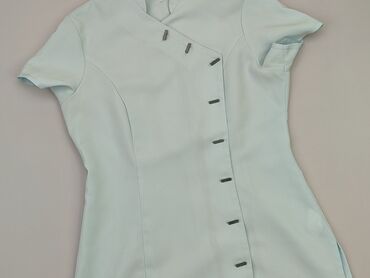bluzki na krótki rękaw damskie plus size: Блуза жіноча, M, стан - Дуже гарний