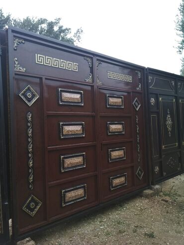 Həyət darvazaları: Yeni Dəmir Həyət darvazası, Yana açılan, 3 m, Mexaniki, Qapı ilə, Kredit yoxdur, Ödənişli quraşdırma, Rayonlara çatdırılma, Ödənişli çatdırılma -da lalafo.az — 8 Həyət darvazaları: Yeni Dəmir Həyət darvazası, Yana açılan, 3 m, Mexaniki, Qapı ilə, Kredit yoxdur, Ödənişli quraşdırma, Rayonlara çatdırılma, Ödənişli çatdırılma — 8