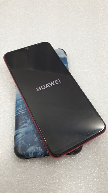 Huawei: Huawei Enjoy 9s, Б/у, 128 ГБ, цвет - Красный, 2 SIM — 2